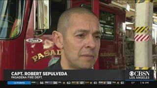 Pasadena Firefighters Replace Gifts Destroyed In Apartment Fire For Mother, Young Daughter