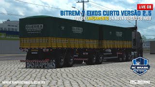 Live: Lançamento versão 2.5 Bitrem 7 Eixos 1.39