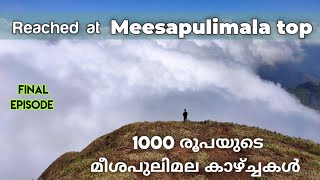 Reached at meesapulimala top, south India's second highest peak | Meesapulimala trekking #munnar