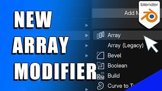 Blender 5.0 New Array Modifier Tutorial