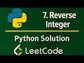Leetcode 7 Reverse Integer - Python Solution