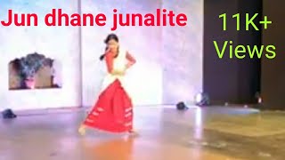 Jun dhone junalite Original Deepali Borthakur perform by Tanmana Subhasini Lekharu ft. Papori Sharma