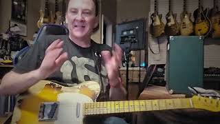 blues ditty with fender telecaster and fender pro jr. ltd. IV amplifier.