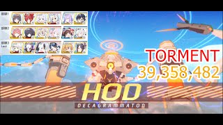 【ブルアカ】39,358,482 総力戦 ホド（市街地）Torment