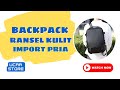 Ucaa Store I Backpack Ransel Kulit Import Pria