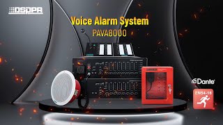 DSPPA | PAVA8500 PAVA8000 EN54 Voice Alarm System