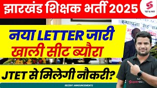 Jharkhand Teacher Vacancy 2025 Update | JTET Latest News | JTET New Changes | DH Sir