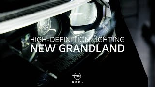 New Opel Grandland – Best-in-class Light Technology