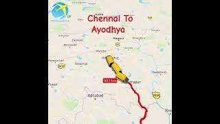 Chennai to Ayodhya #explore #travel #ayodhya #rammandir #chennai