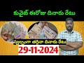 కువైట్ లో ఈరోజు దినారు రేటు || Today Kuwait Dinar Rate || Dinar to INR 1058 || Sukanyatv Telugu