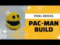 Pacman Pixel Bricks Building