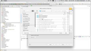 Importing Files into an Eclipse Project