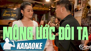 Mộng Ước Đôi Ta Karaoke Song Ca THIẾU GIỌNG NỮ | Karaoke song ca cùng Quang Lập