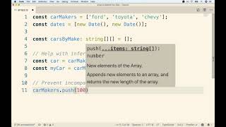 Typescript Guide - Lesson 29 Why Typed Arrays