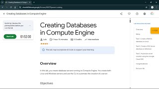 Creating Databases in Compute Engine | #qwiklabs | #coursera #CLI