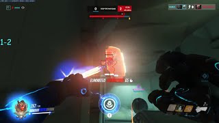 Overwatch Rank 1 Doomfist Pro Dannedd Playing Against YZNSA