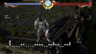 SOULCALIBUR™Ⅵ_ラファエル　コンボ　壁　ガードブレイク時ケイアモルヘン開幕位置リングアウト