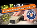 Lionel Quick Tips - FasTrack Power Block Lock-On | HOW TO Video