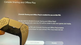 How to Activate PS5 as Primary PS5 Tutorial! (Console Sharing & Offline Play) 2024