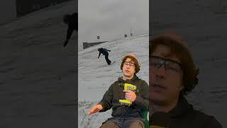 I tried SNOWBOARDING in TEXAS (🥵AGAIN🥵) #skateboarding #skate #snowboarding