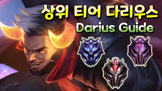 S015 따라 하면 롤 티어가 오른다고? 상위 티어 다리우스 장인 및 다리우스 고인물 매드무비 Darius Guide \u0026 Master Mad Movie