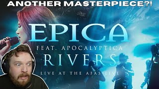 EPICA feat. APOCALYPTICA - Rivers (Live At The AFAS LIVE) - EPICA REACTION #épica #epicalive