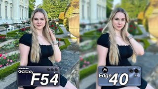 Galaxy F54 VS Moto Edge 40 Camera Test Comparison | Samsung VS Motorola