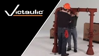 Victaulic AWWA Grooved Pipe Connectors Products Installation Demonstration