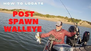 How To Locate Post Spawn Walleye