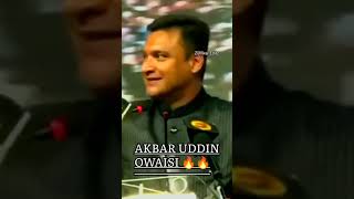 Akbaruddin owaisi vs🔥 Yogi Adityanath | power of Muslim | #asaduddinowaisi #shorts