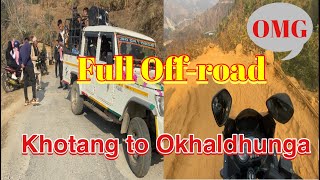 Khotang To Okhaldhunga || Full Off-Road Adventure || Janti Vlog