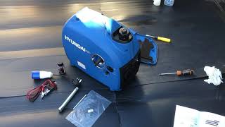 Commissioning a new Hyundai HY2000si generator