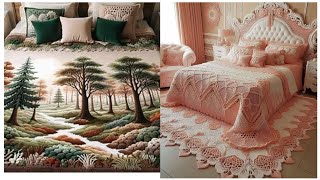 Beautiful Crochet Bedsheets Design /Elegant \u0026 Handmade Masterpiece