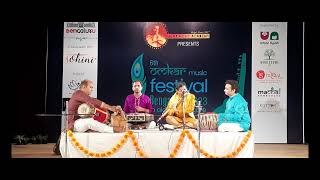 Pt.Chetan Joshi(Flute) \u0026 Dr. Bipul Kr.Ray(Santoor) Jugalbandi At 6th Omkar Music Festival,Bengaluru.