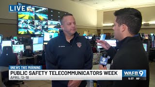 Dispatch officers recognized during Public Safety Telecommunicators Week