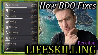 The Unfortunate Truth of Lifeskilling in Black Desert Online by JordanTV | Biceptimus Reacts