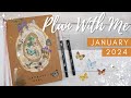 January 2024 Bullet Journal | Plan With Me