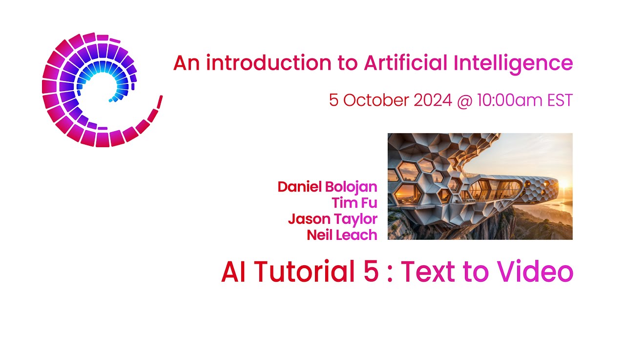 Ai Tutorial 5 Text To Video Youtube
