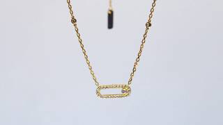 MESSIKA Move Uno Necklace Yellow Gold