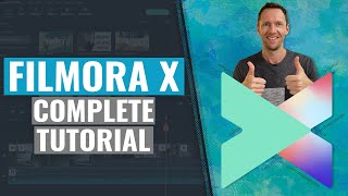 Wondershare Filmora X - QUICK START Video Editing Tutorial!