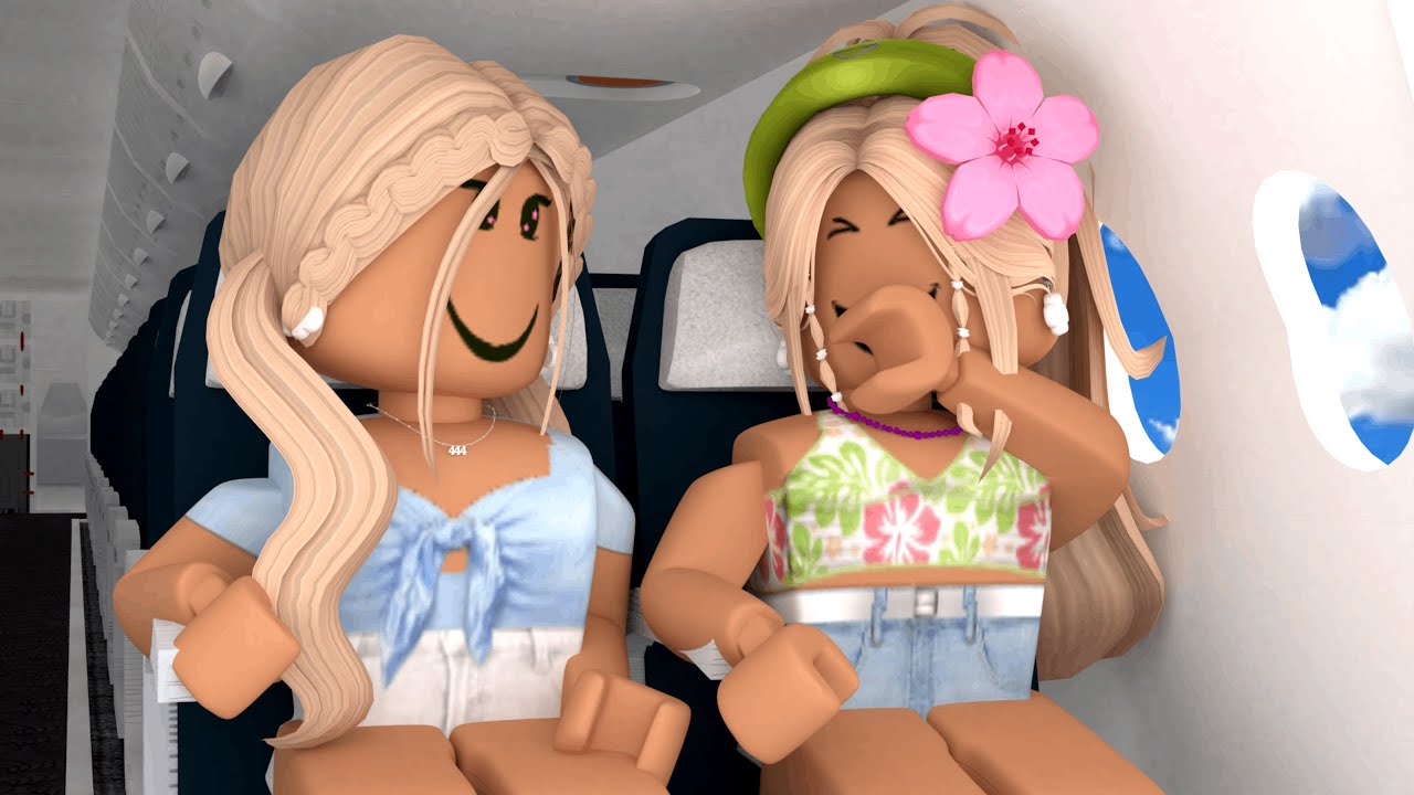 Girls DREAM VACATION TO GREECE! W/@peachyylexi | Roblox Bloxburg Family ...