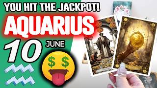 Aquarius ♒🤑YOU HIT THE JACKPOT!💲💲 horoscope for today MAY 10 2026 ♒ #aquarius tarot MAY