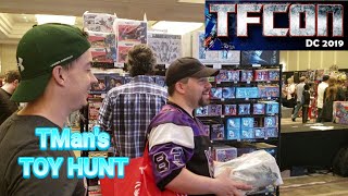 TFCon DC 2019 | TMan's TOY HUNT #197