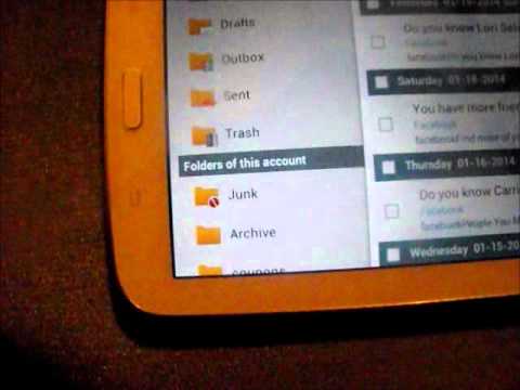 Delete Email Account On Samsung Tablet or Phone Delete Email Account On Samsung Tablet or Phone