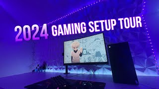 My 2024 gaming setup/room tour (in depth vlog)