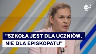 Nowacka: skończyły się czasy, że to biskupi pisali prawo @TVN24