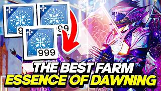 Best Essence of Dawning Farm! Fastest Farm To Do | Destiny 2 The Dawning 2024