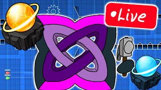 Creating for the space gauntlet! | Geometry dash [LIVE!]