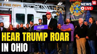 Donald Trump Speech Today | Trump Visits Ohio Train Derailment Site | Trump In Ohio | News18 LIVE