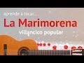 Villancico La Marimorena en guitarra acordes